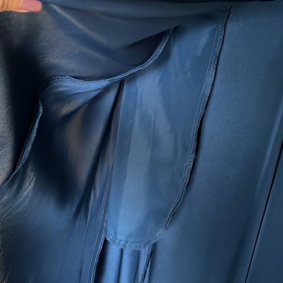 Galina Signature blue dress from David’s Bridal. Size 0. With pockets - Picture 7 of 11